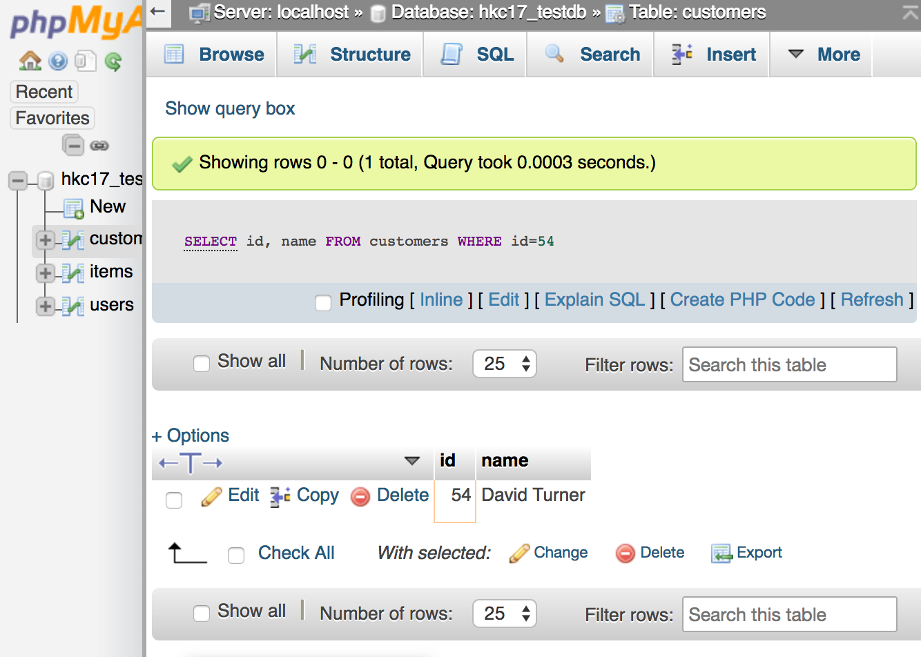 SQL Tutorial